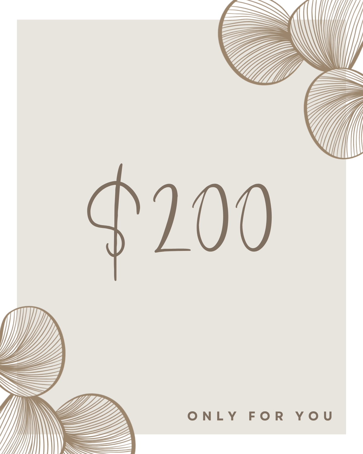 The Perfect Gift – Digital Gift Card
