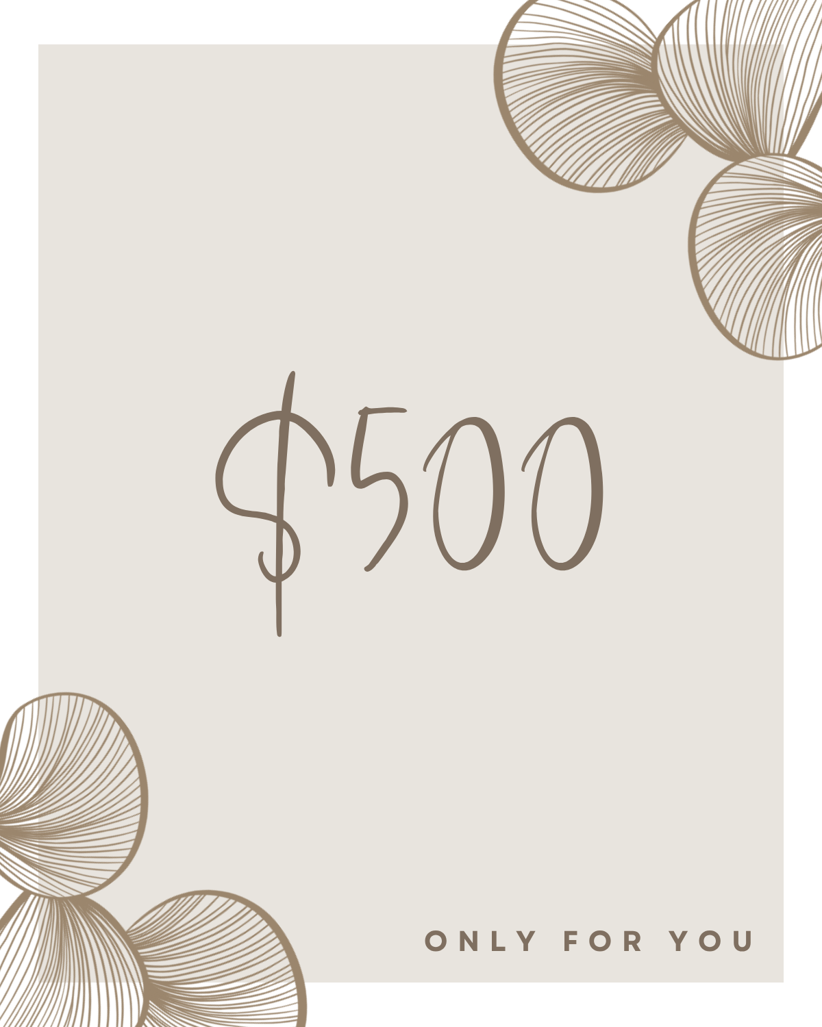 The Perfect Gift – Digital Gift Card